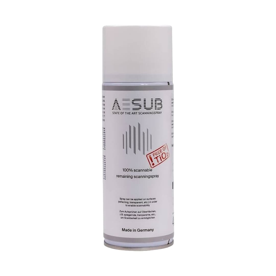 AESUB Beyaz Tarama Spreyi - 400ml — 3D Tarama Spreyleri — görsel 1/3