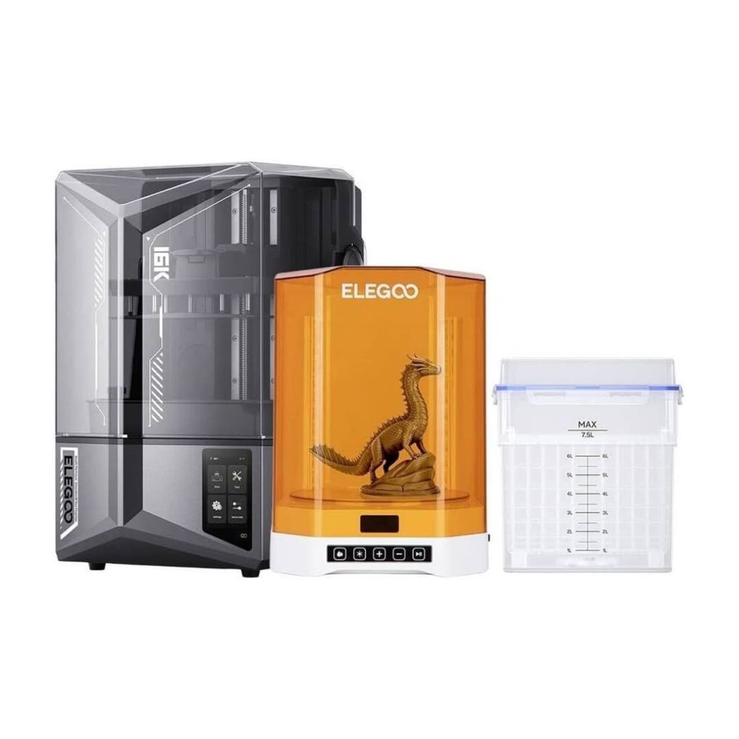 Elegoo Saturn 4 Ultra 16K ve Mercury Plus V3.0 Paketi — 3D Yazıcılar — görsel 1/5