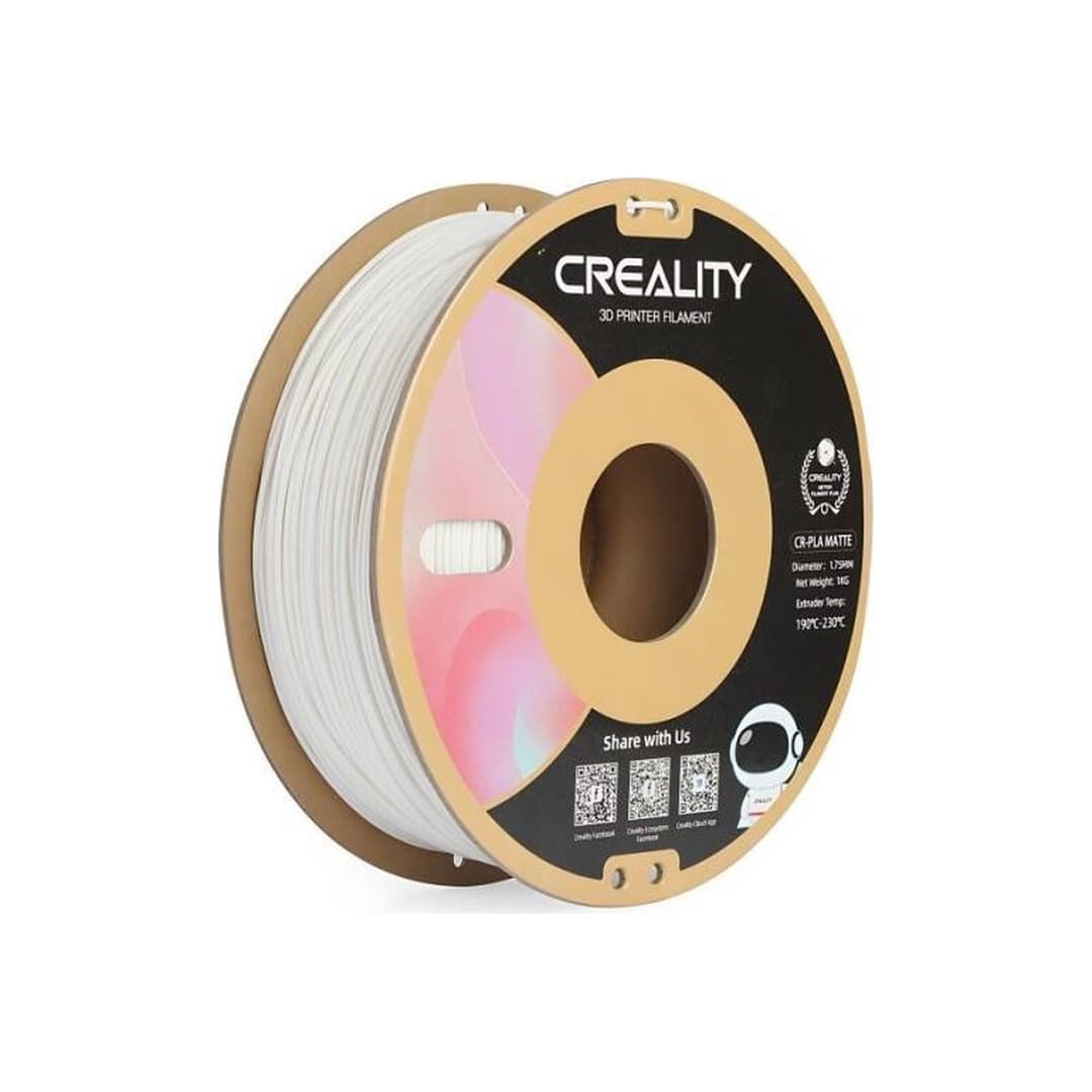 Creality CR-PLA Matte Filament 1.75mm 1kg - Beyaz — Mat PLA Filamentler — görsel 1/2