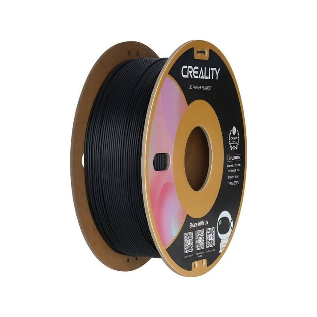 Creality CR-PLA Matte Filament 1.75mm 1kg - Siyah — Mat PLA Filamentler — görsel 1/2