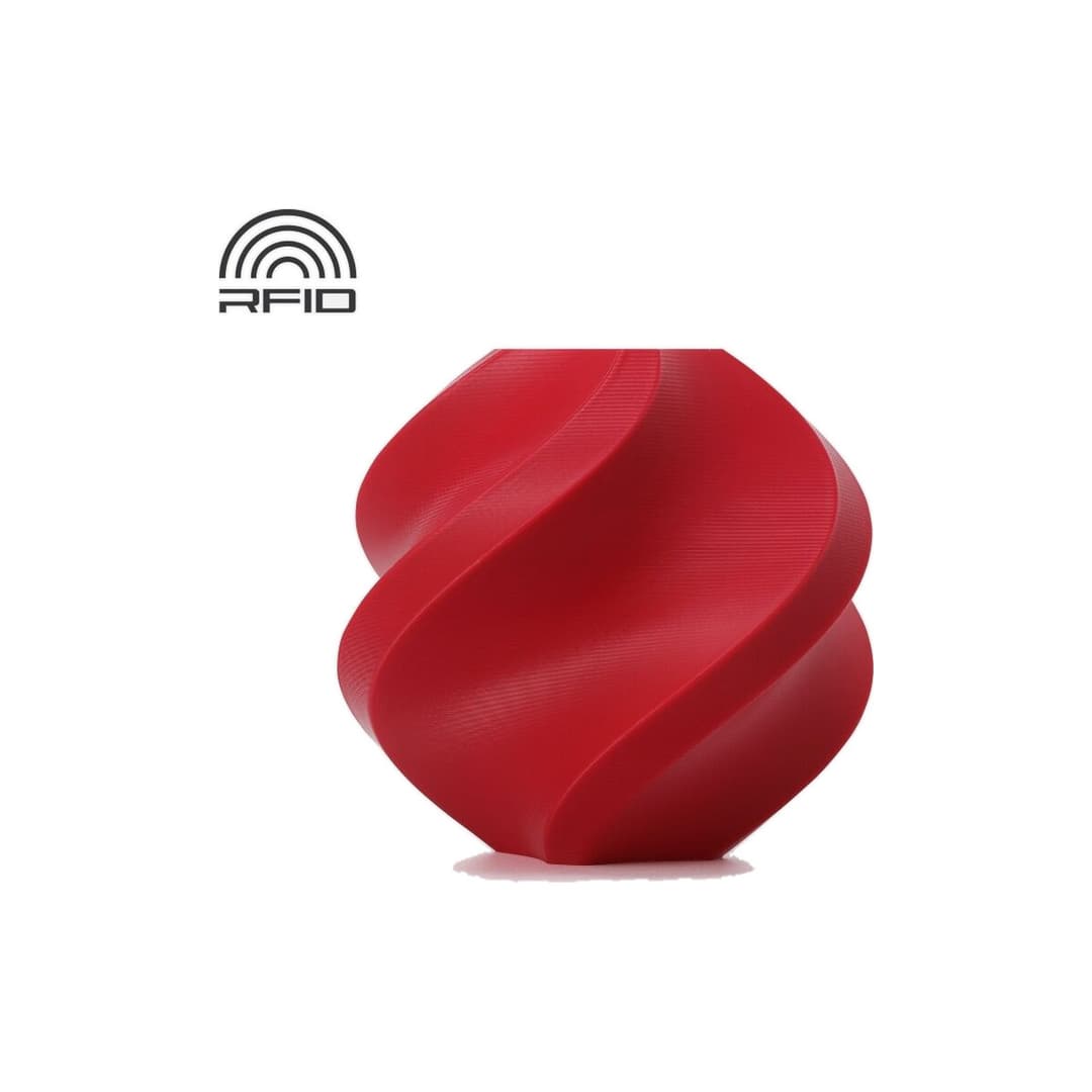 Bambu Lab PLA Basic Filament Makarasız (Refill) 1.75mm 1kg - Bordo Kırmızı (Maroon Red) — PLA Filamentler — görsel 1/2