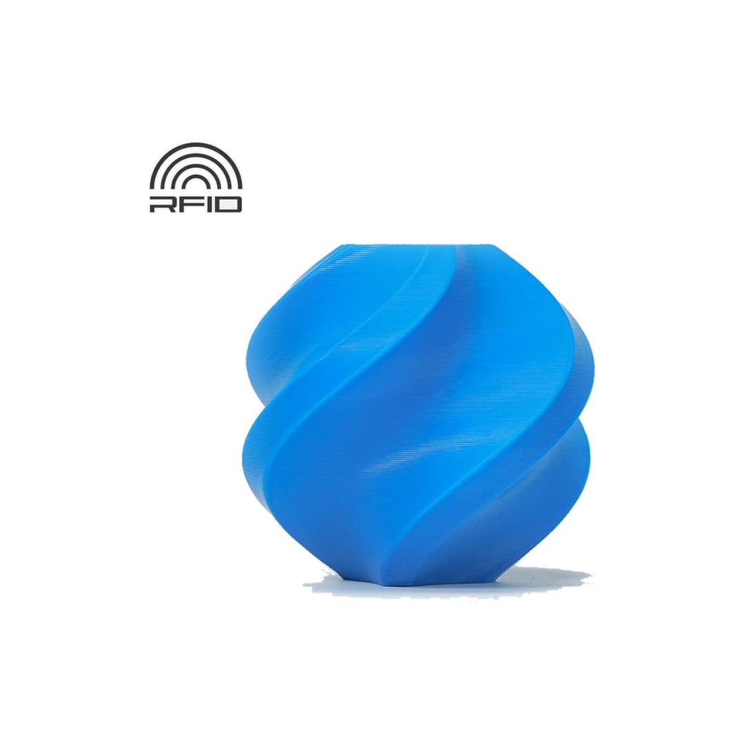 Bambu Lab PLA Basic Filament Makarasız (Refill) 1.75mm 1kg - Camgöbeği (Cyan) — PLA Filamentler — görsel 1/2