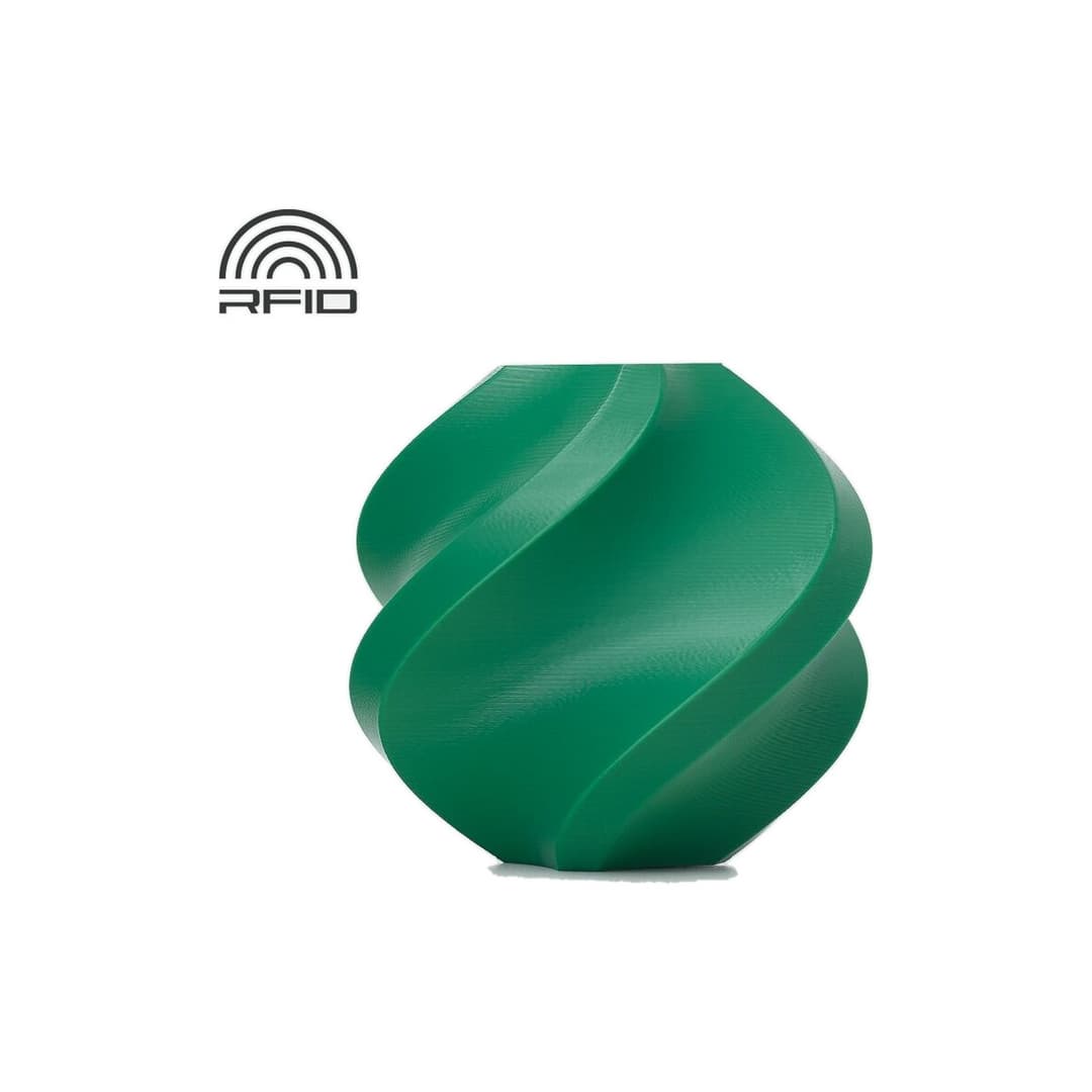 Bambu Lab PLA Basic Filament Makarasız (Refill) 1.75mm 1kg - Koyu Yeşil (Dark Green) — PLA Filamentler — görsel 1/2