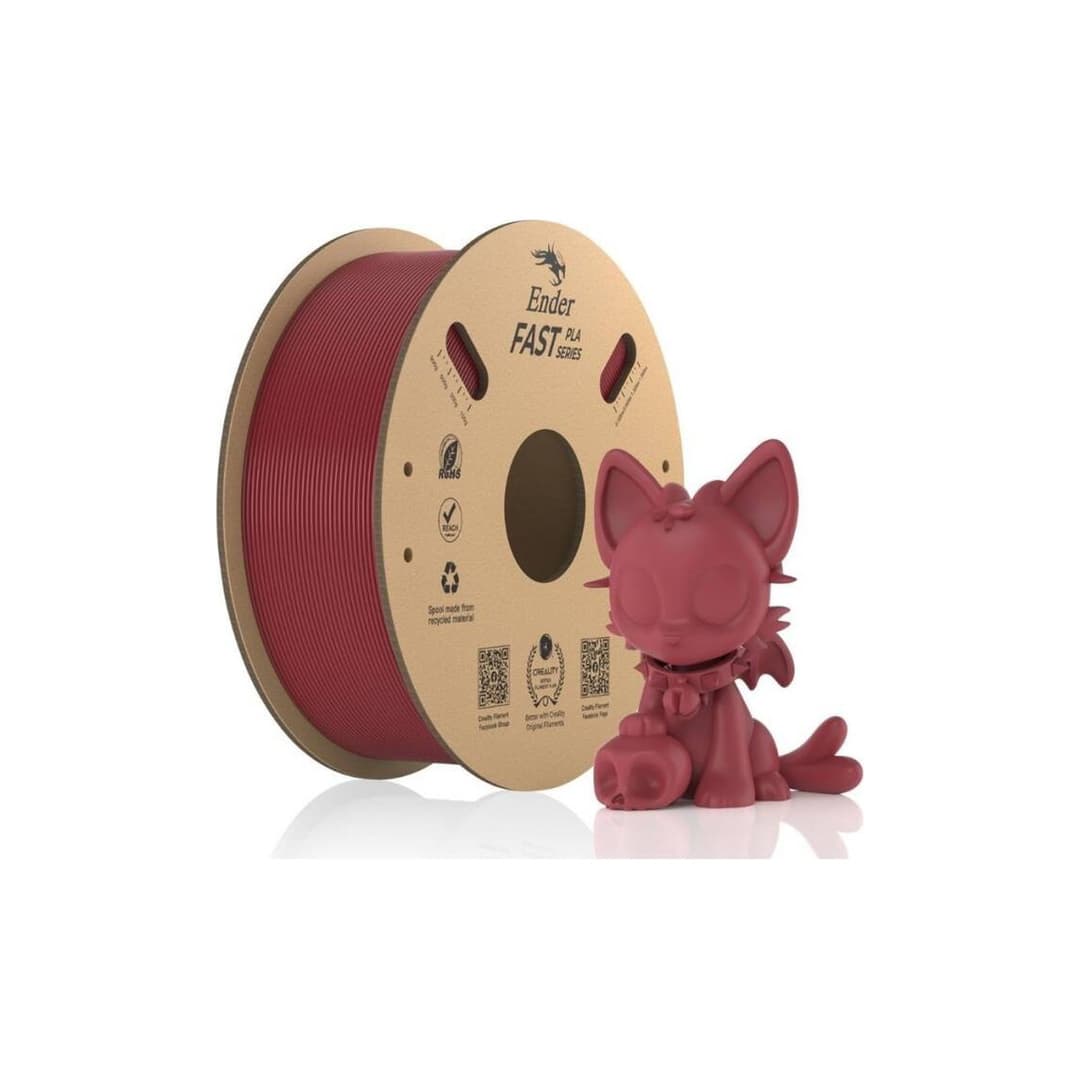 Creality Ender Fast PLA Filament 1.75mm 1kg - Ateş Kırmızısı — PLA Filamentler — görsel 1/2