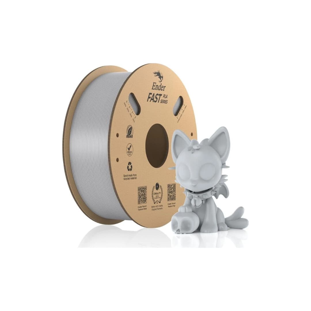 Creality Ender Fast PLA Filament 1.75mm 1kg - Gümüş — PLA Filamentler — görsel 1/2
