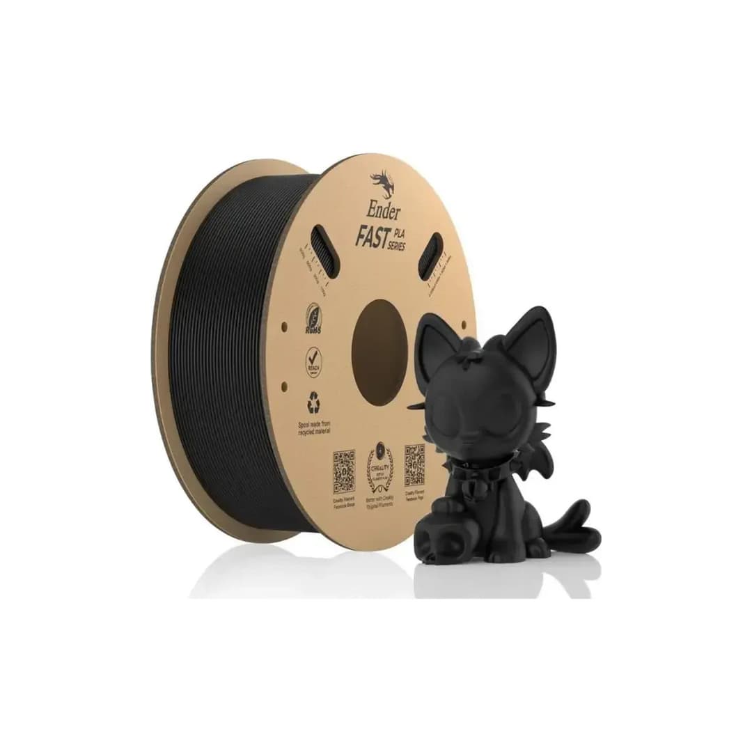 Creality Ender Fast PLA Filament 1.75mm 1kg - Siyah — PLA Filamentler — görsel 1/2