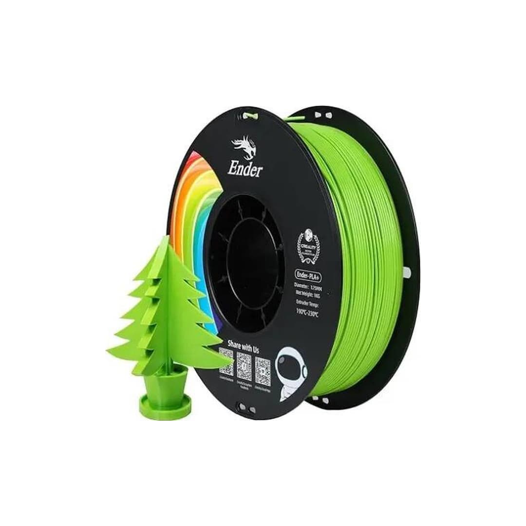 Creality Ender PLA+ Filament 1.75mm 1kg - Elma Yeşili — PLA+ Filamentler — görsel 1/2