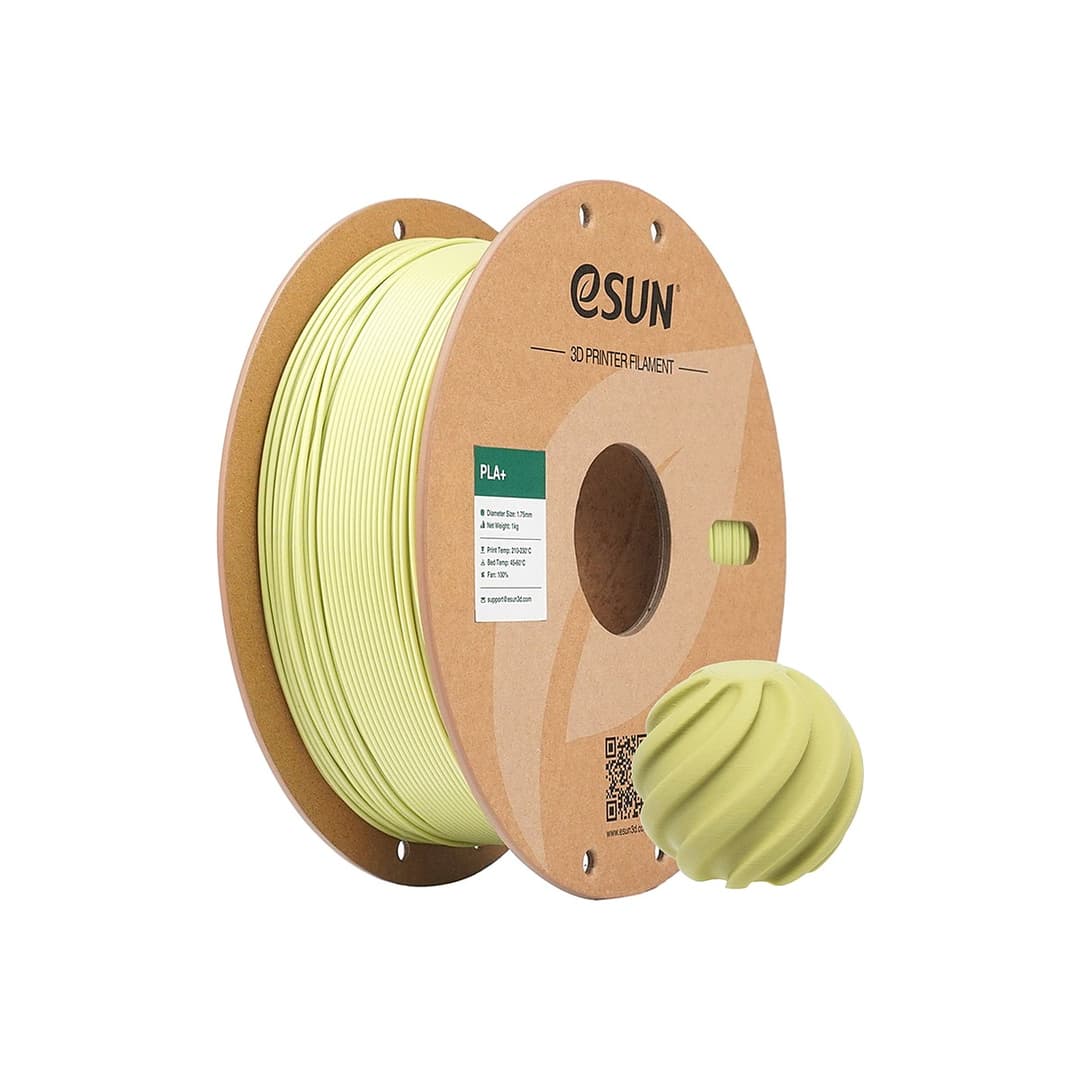 eSUN PLA+ Filament Hardal Yeşili 1.75 mm 1 kg — görsel 1/2