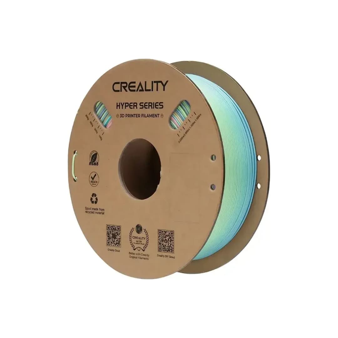 Creality Hyper PLA Rainbow Filament 1.75mm 1kg - Bahar Gölü (Spring Lake) — Rainbow PLA Filamentler — görsel 1/2