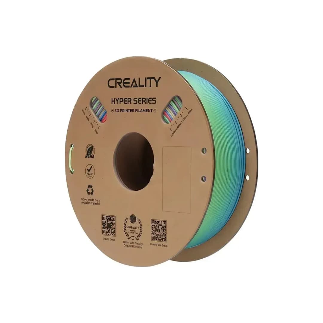 Creality Hyper PLA Rainbow Filament 1.75mm 1kg - Kır Çiçeği – Kısa Geçiş (Wild Blossom Short) — Rainbow PLA… — görsel 1/2