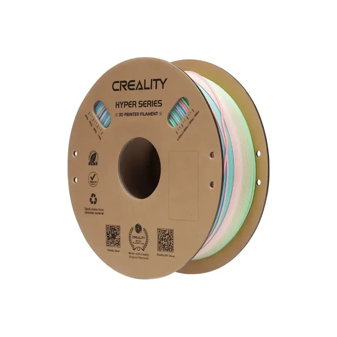 Creality Hyper PLA Rainbow Filament 1.75mm 1kg - Kır Çiçeği – Uzun Geçiş (Wild Blossom Long) — Rainbow PLA… — görsel 1/2
