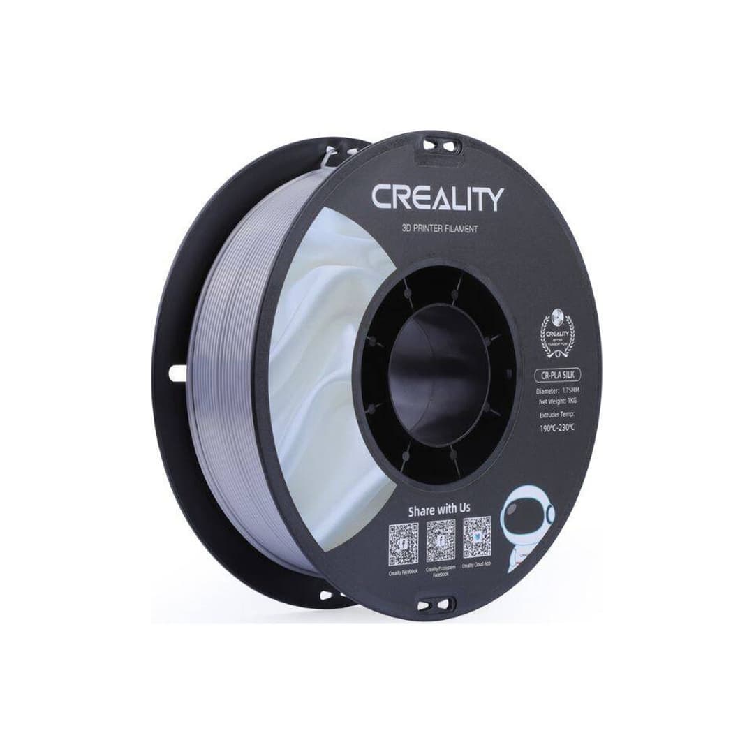 Creality CR-PLA Silk Filament 1.75mm 1kg - Gümüş — Silk / Parlak Filamentler — görsel 1/2