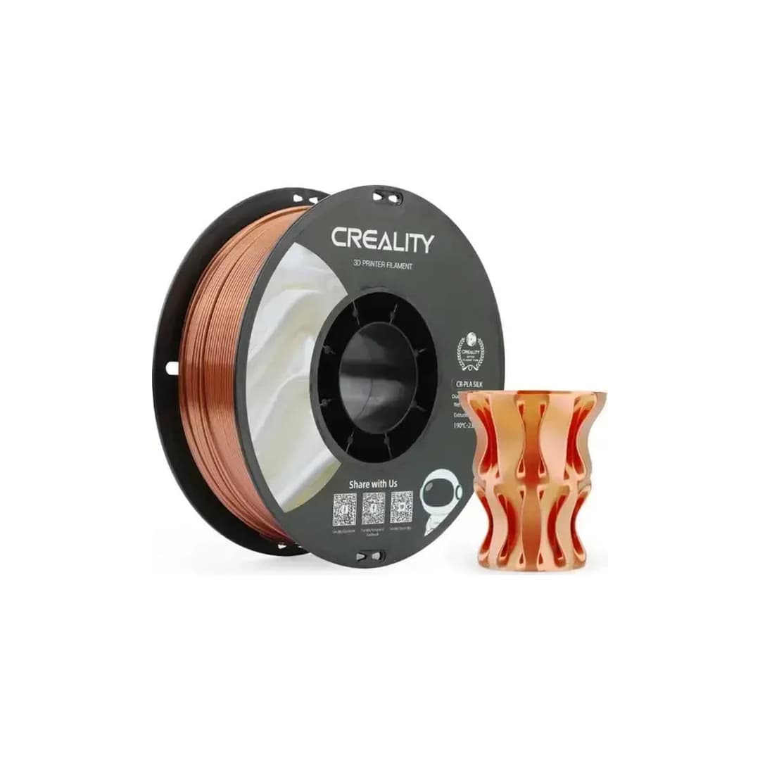 Creality CR-PLA Silk Filament 1.75mm 1kg - Kırmızı Bakır — Silk / Parlak Filamentler — görsel 1/2