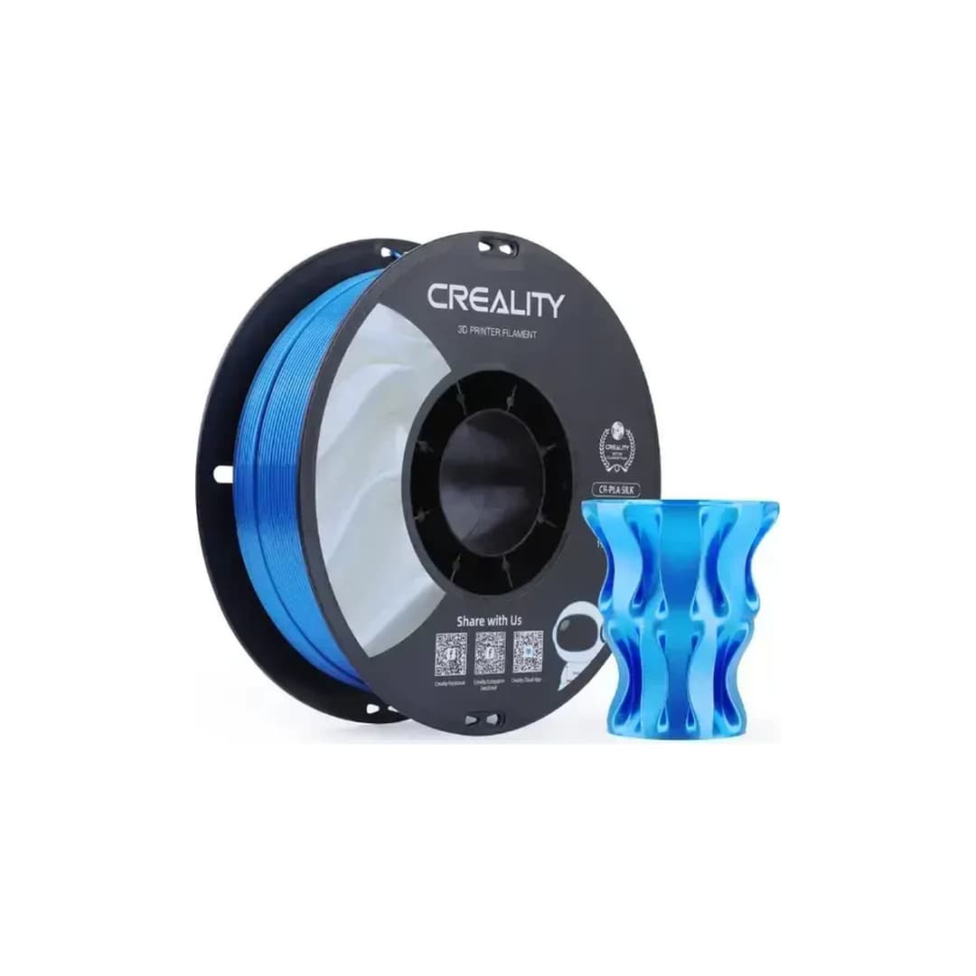 Creality CR-PLA Silk Filament 1.75mm 1kg - Mavi — Silk / Parlak Filamentler — görsel 1/2