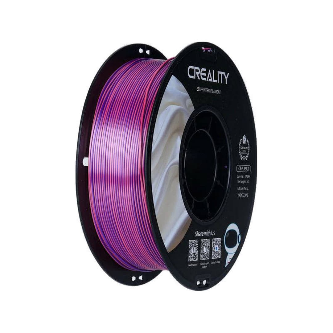 Creality CR-PLA Silk Filament 1.75mm 1kg - Pembe-Mor — Silk / Parlak Filamentler — görsel 1/2