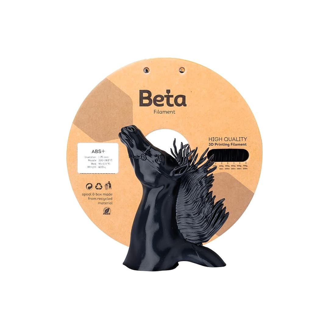 Beta ABS+ Filament Siyah 1.75 mm 800 g