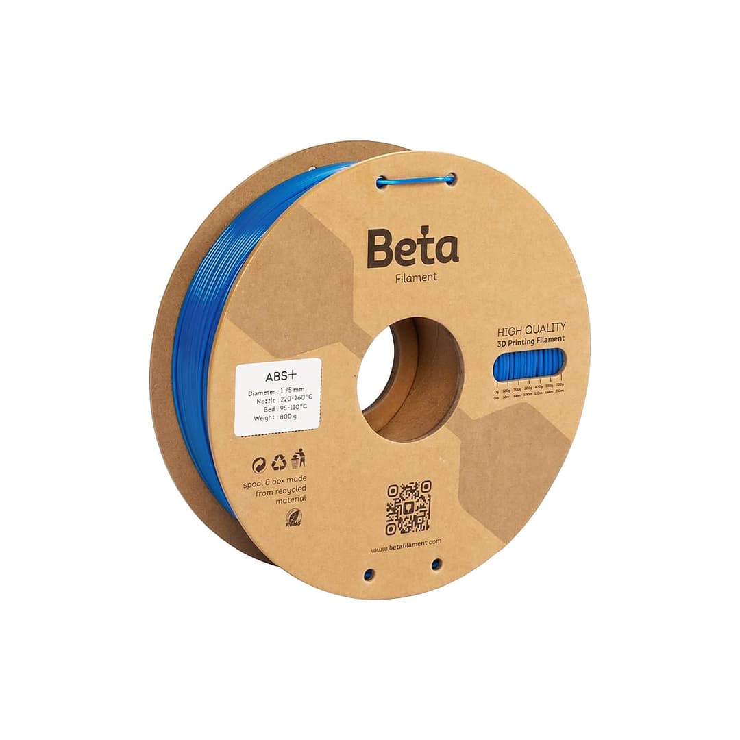 Beta Filament Beta ABS+ Filament 1.75mm 800g Koyu Mavi